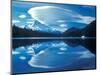 Mt. Hood Reflected in Lost Lake, Oregon Cascades, USA-Janis Miglavs-Mounted Photographic Print