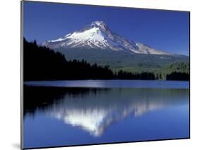 Mt. Hood Reflected in Trillium Lake, Oregon, USA-Jamie & Judy Wild-Mounted Premium Photographic Print