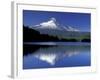 Mt. Hood Reflected in Trillium Lake, Oregon, USA-Jamie & Judy Wild-Framed Photographic Print