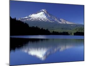 Mt. Hood Reflected in Trillium Lake, Oregon, USA-Jamie & Judy Wild-Mounted Photographic Print