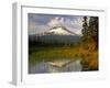 Mt. Hood Reflection-Steve Terrill-Framed Photographic Print