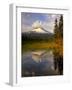 Mt. Hood Reflection-Steve Terrill-Framed Photographic Print