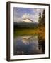 Mt. Hood Reflection-Steve Terrill-Framed Photographic Print