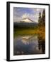 Mt. Hood Reflection-Steve Terrill-Framed Photographic Print