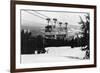 Mt. Hood Skiway to Timberline Lodge Photograph - Mt. Hood, OR-Lantern Press-Framed Art Print