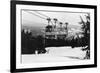 Mt. Hood Skiway to Timberline Lodge Photograph - Mt. Hood, OR-Lantern Press-Framed Art Print