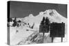 Mt. Hood Timberline Lodge Ski Lift Photograph - Mt. Hood, OR-Lantern Press-Stretched Canvas