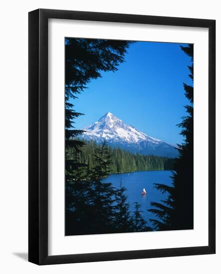 Mt. Hood VI-Ike Leahy-Framed Photographic Print