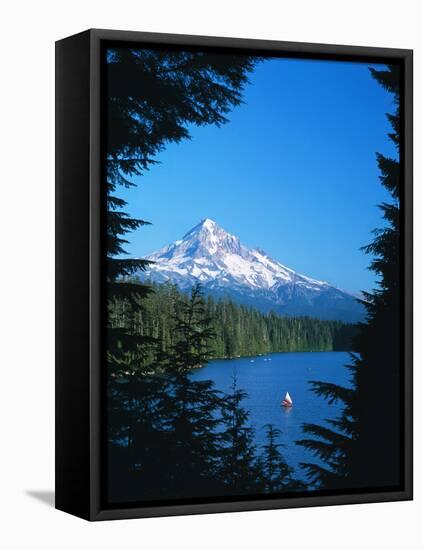 Mt. Hood VI-Ike Leahy-Framed Stretched Canvas