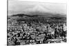 Mt. Hood View from Portland, Oregon Photograph - Portland, OR-Lantern Press-Stretched Canvas