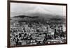 Mt. Hood View from Portland, Oregon Photograph - Portland, OR-Lantern Press-Framed Art Print