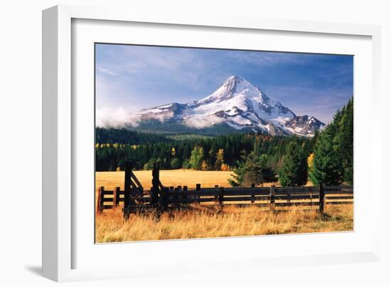 Mt. Hood X-Ike Leahy-Framed Photographic Print