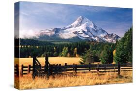 Mt. Hood X-Ike Leahy-Stretched Canvas