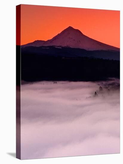 Mt. Hood XX-Ike Leahy-Stretched Canvas