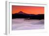 Mt. Hood XXIV-Ike Leahy-Framed Photographic Print
