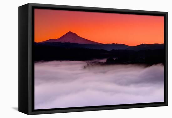 Mt. Hood XXIV-Ike Leahy-Framed Stretched Canvas