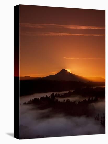 Mt. Hood XXVI-Ike Leahy-Stretched Canvas