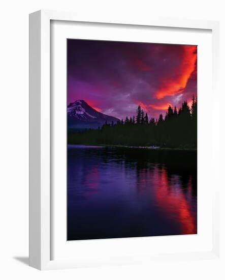 Mt. Hood XXVII-Ike Leahy-Framed Photographic Print