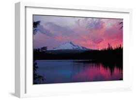 Mt. Hood XXX-Ike Leahy-Framed Photographic Print