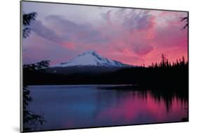 Mt. Hood XXX-Ike Leahy-Mounted Photographic Print