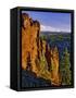 Mt. Jefferson Viewed from Badger Creek Wilderness-Steve Terrill-Framed Stretched Canvas