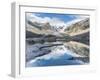 Mt. Johannisberg at Mt. Grossglockner with Pasterze Glacier. Austria-Martin Zwick-Framed Photographic Print