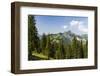 Mt. Kampenwand in the Chiemgau Alps in upper Bavaria. Europe, Germany, Bavaria-Martin Zwick-Framed Photographic Print
