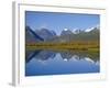 Mt. Kebnekaise, Sweden's Highest Mountain, (2117M), Laponia World Heritage Site, Lappland, Sweden-Gavin Hellier-Framed Photographic Print