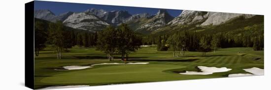 Mt Kidd Golf Course, Kananaskis Country Golf Course, Calgary, Alberta, Canada-null-Stretched Canvas