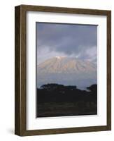 Mt. Kilimanjaro, Kibo Peak from Kenya Side, Kenya, Africa-Storm Stanley-Framed Photographic Print