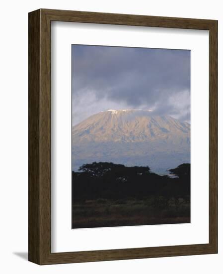 Mt. Kilimanjaro, Kibo Peak from Kenya Side, Kenya, Africa-Storm Stanley-Framed Photographic Print