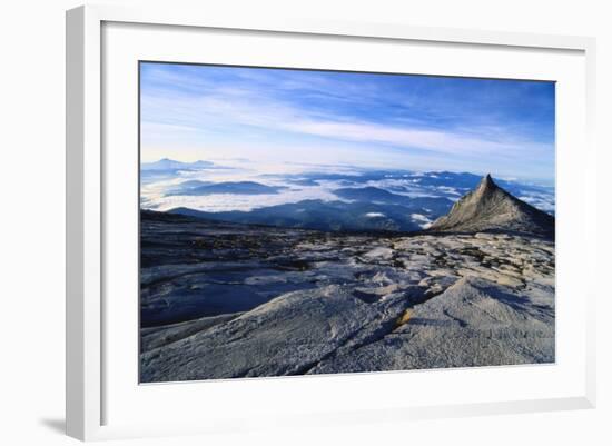 Mt Kinabalu, Kinabalu National Park, Sabah, Borneo, Malaysia-Robert Francis-Framed Photographic Print