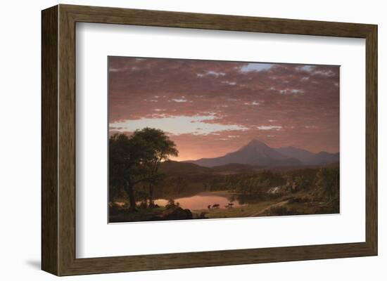 Mt. Ktaadn, 1853-Frederick Edwin Church-Framed Art Print