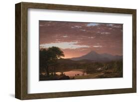 Mt. Ktaadn, 1853-Frederick Edwin Church-Framed Art Print