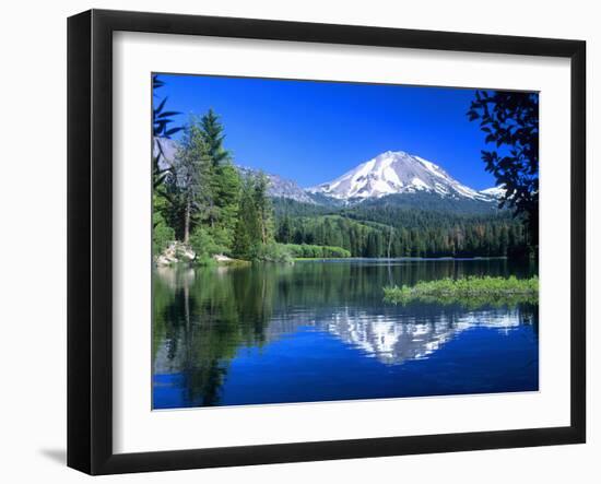 Mt. Lassen National Park, California, USA-John Alves-Framed Premium Photographic Print