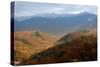 Mt LeConte above fall foliage, Smoky Mountains, Tennessee, USA-Anna Miller-Stretched Canvas