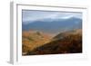 Mt LeConte above fall foliage, Smoky Mountains, Tennessee, USA-Anna Miller-Framed Photographic Print