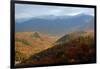 Mt LeConte above fall foliage, Smoky Mountains, Tennessee, USA-Anna Miller-Framed Photographic Print