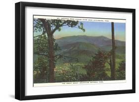 Mt. Leconte, Gatlinburg, Tennessee-null-Framed Art Print