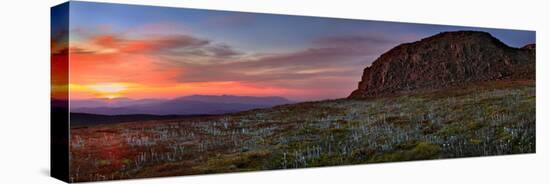 Mt Loch-Wayne Bradbury-Stretched Canvas