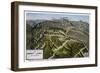 Mt. Lowe, California - Bird's Eye View of Mountain-Lantern Press-Framed Art Print