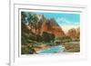 Mt. Majestic, Zion National Park, Utah-null-Framed Premium Giclee Print