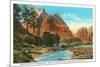 Mt. Majestic, Zion National Park, Utah-null-Mounted Art Print