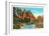 Mt. Majestic, Zion National Park, Utah-null-Framed Art Print