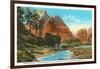 Mt. Majestic, Zion National Park, Utah-null-Framed Art Print