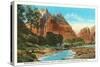 Mt. Majestic, Zion National Park, Utah-null-Stretched Canvas