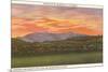 Mt. Mansfield at Sunset, Vermont-null-Mounted Premium Giclee Print