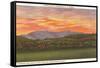 Mt. Mansfield at Sunset, Vermont-null-Framed Stretched Canvas