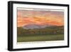 Mt. Mansfield at Sunset, Vermont-null-Framed Art Print