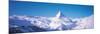 Mt Matterhorn Valais Sunnegga Switzerland-null-Mounted Premium Photographic Print